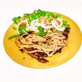 Steak with Onion